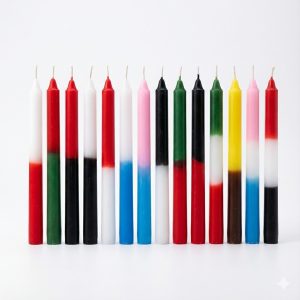 Vela Nº 4 - Colores Combinados x 50