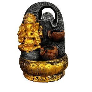 Fuente de Agua "Ganesha con Esfera"